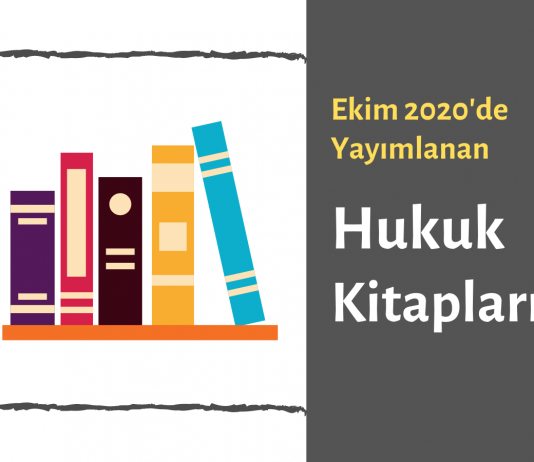 Yeni Çıkan Hukuk Kitapları Ekim 2020