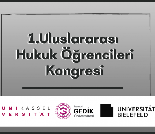1.Uluslararası Hukuk Öğrencileri Kongresi