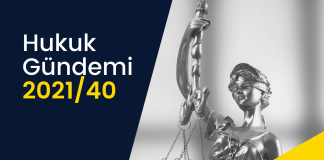 Hukuk Gündemi 2021/40