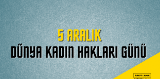 5 Aralık Dünya Kadın Hakları Günü