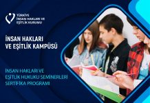 İnsan Hakları Eşitlik Hukuku Seminerleri Sertifika Programı