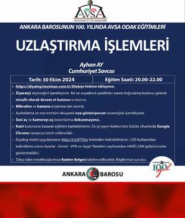 Uzlaştırma İşlemleri